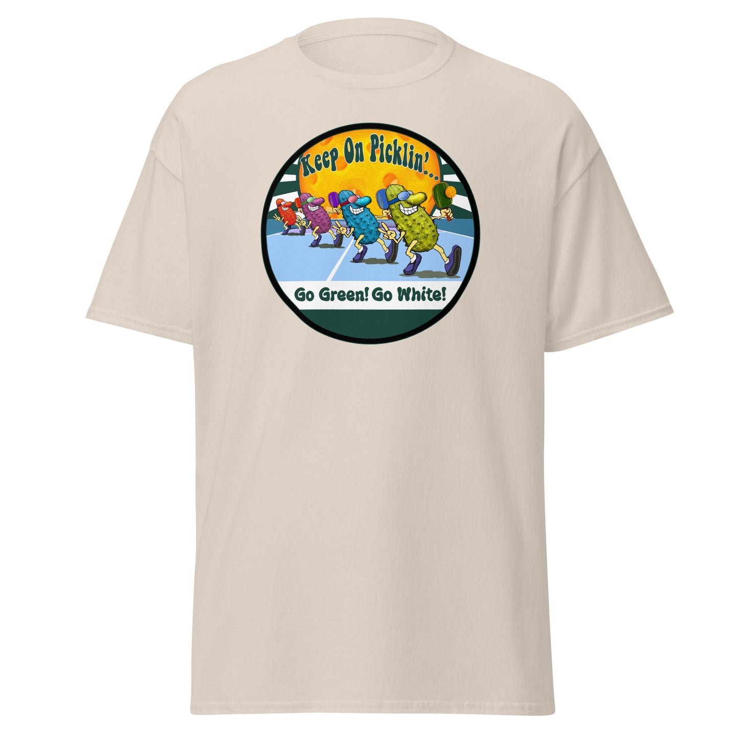 Michigan State Spartans Pickleball Shirt, Short-sleeve Tee, Pickleball Sun Graphic