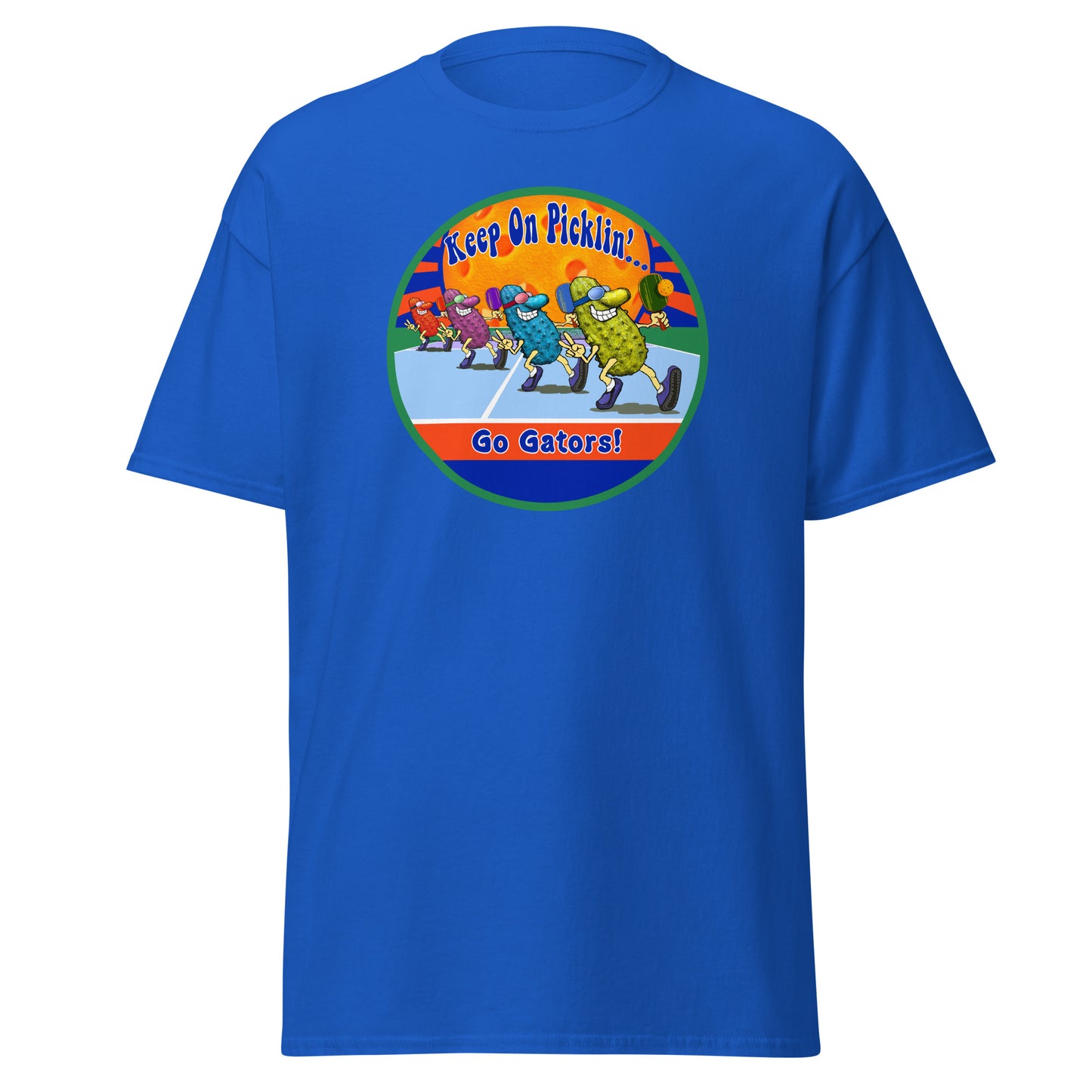 Florida Gators Pickleball Shirt, Short-sleeve Tee, Pickleball Sun Graphic