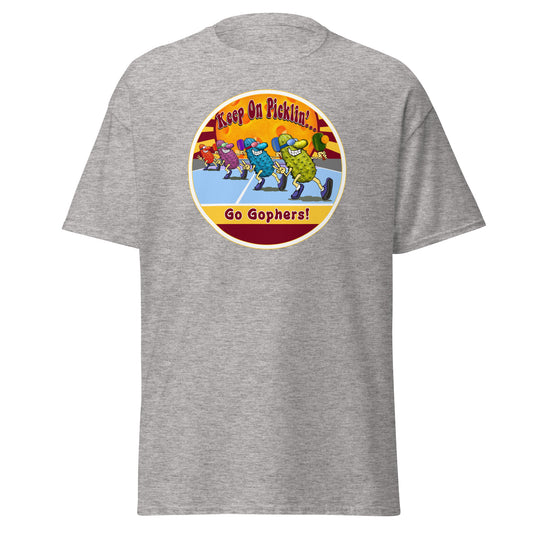 Minnesota Golden Gophers Pickleball Shirt, Short-sleeve Tee, Pickleball Sun Graphic