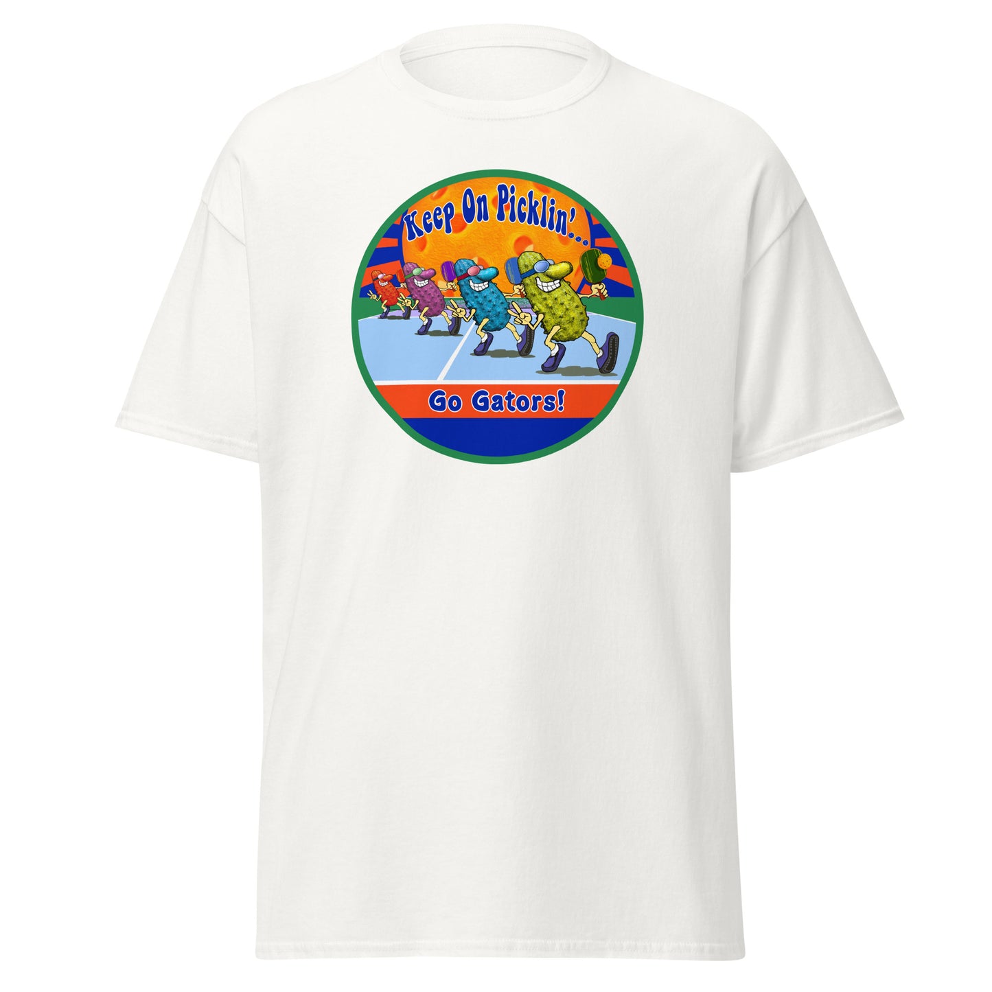 Florida Gators Pickleball Shirt, Short-sleeve Tee, Pickleball Sun Graphic