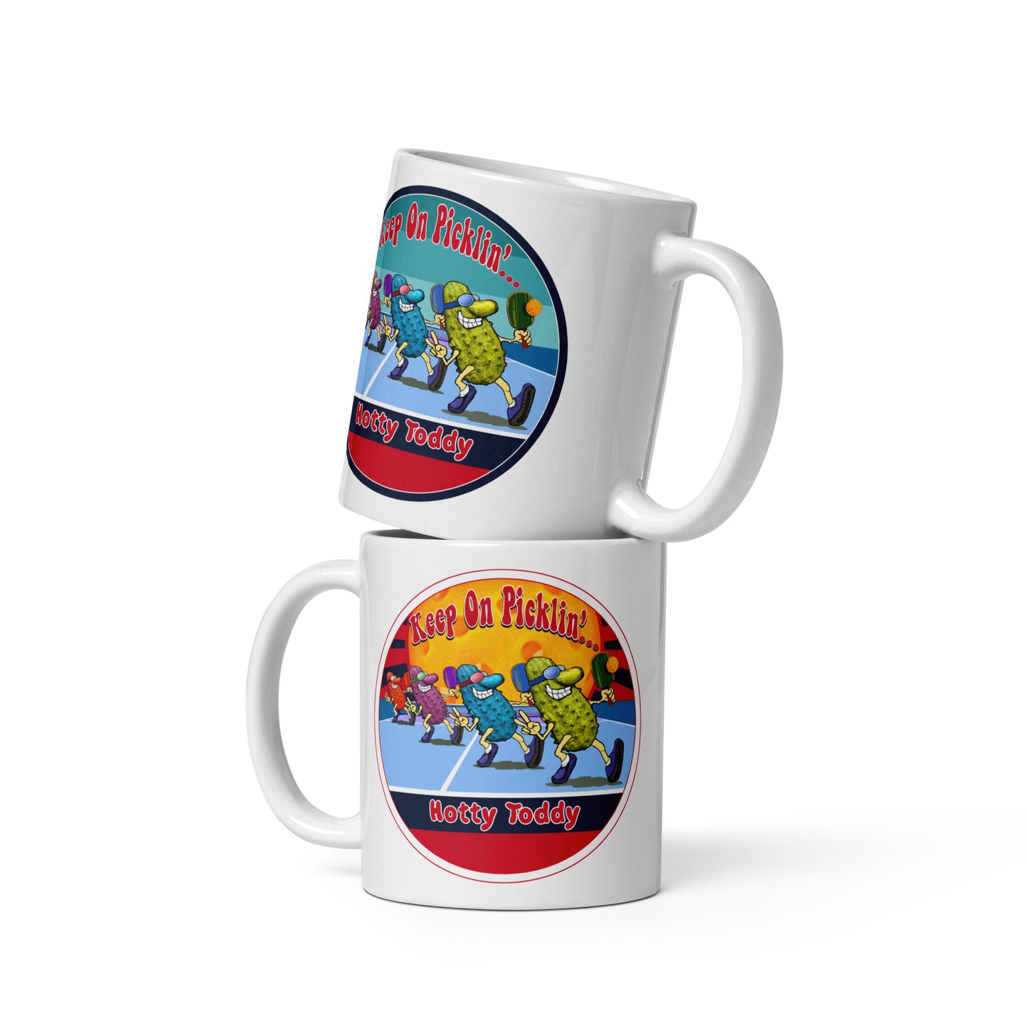 Ole Miss Rebels Pickleball Mug, Keep On Picklin', Hotty Toddy, 11oz and 15oz